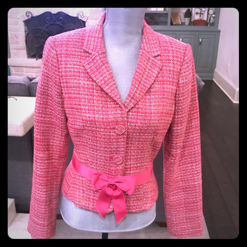 ABS Sm pink jacket from Neiman Marcus